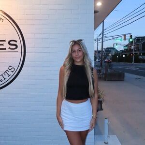 Classic White Women's Skirt